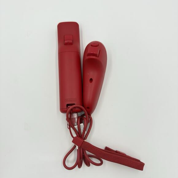 Nintendo Wii Mini Red Console Complete System Tested Cleaned Authentic - Picture 10 of 12